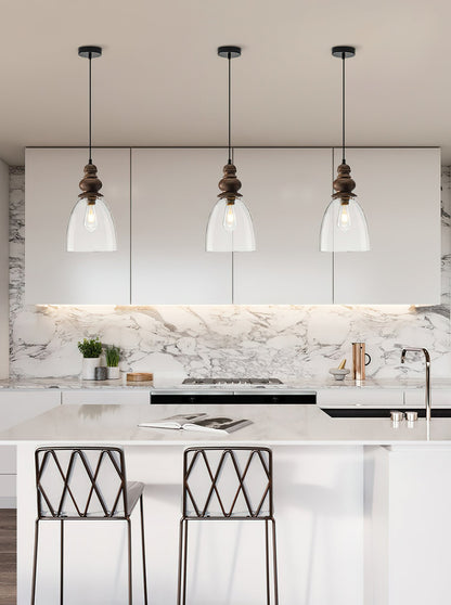Kesa Glass Pendant Lamp