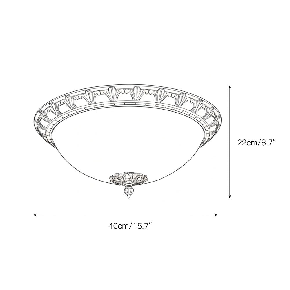 Monsaraz Flush Ceiling Lamp