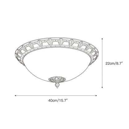 Monsaraz Flush Ceiling Lamp