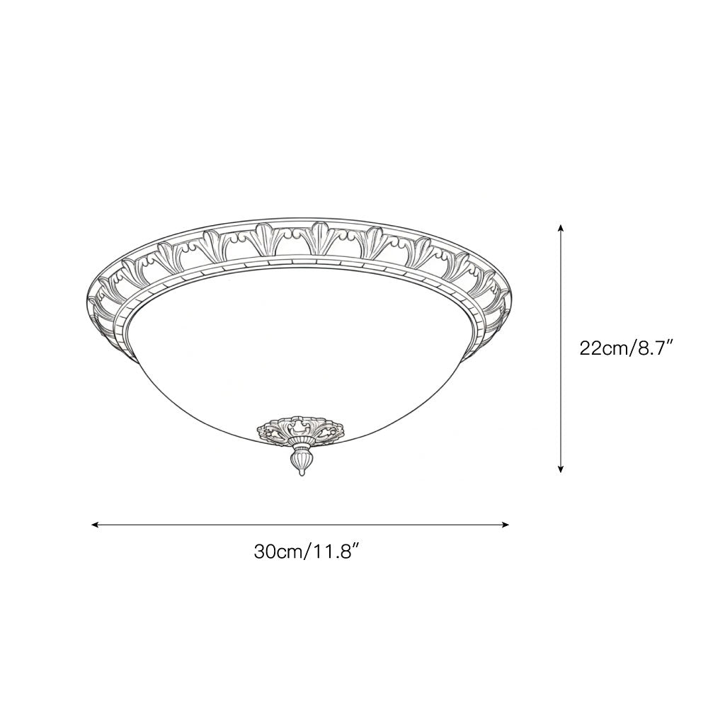 Monsaraz Flush Ceiling Lamp