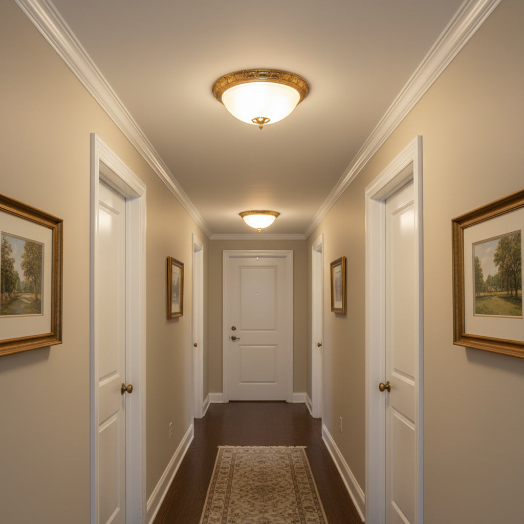 Monsaraz Flush Ceiling Lamp