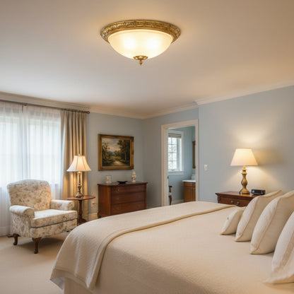 Monsaraz Flush Ceiling Lamp