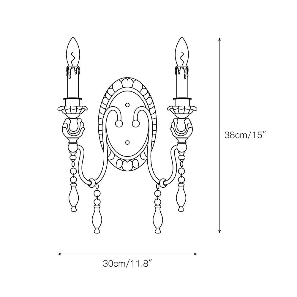 Yarora Antique Wall Lamp