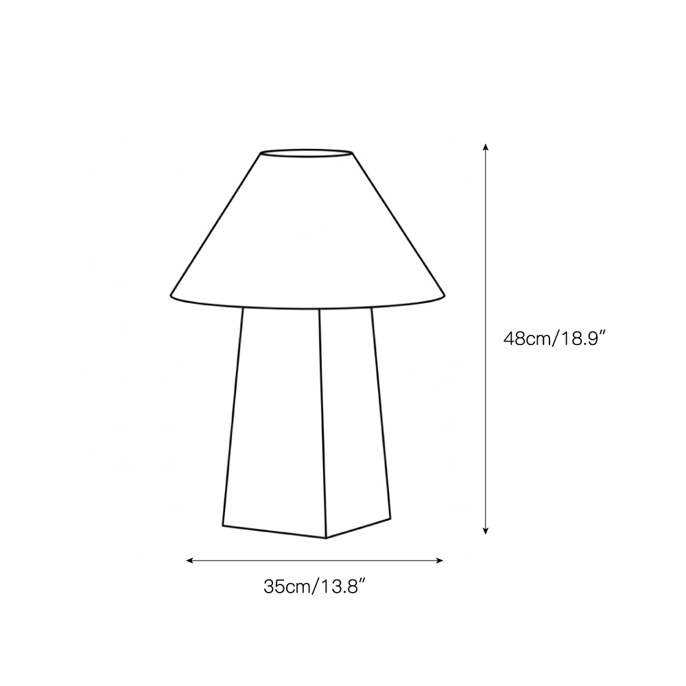 Tolquhon Mushroom Table Lamp