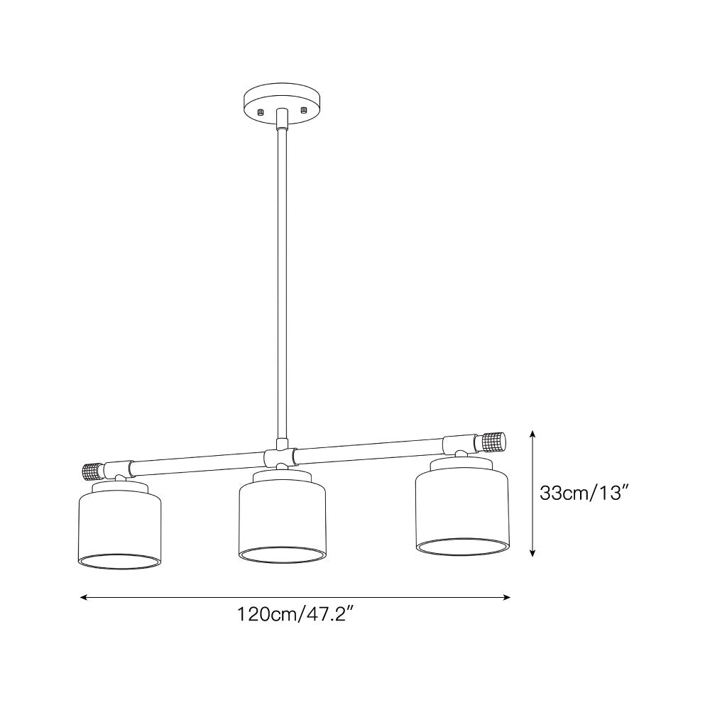 Devon Linear Pendant Lamp