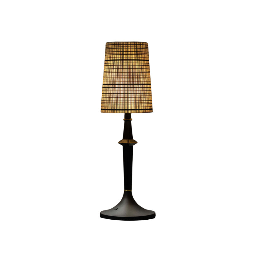 Tilia Black Table Lamp (Built-in Battery)