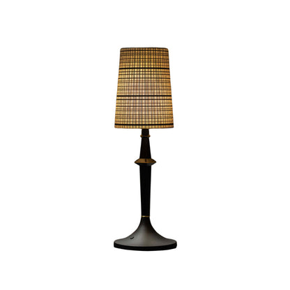 Tilia Black Table Lamp (Built-in Battery)