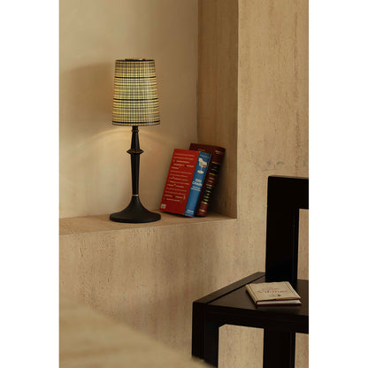 Tilia Black Table Lamp (Built-in Battery)