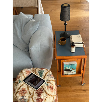 Tilia Black Table Lamp (Built-in Battery)