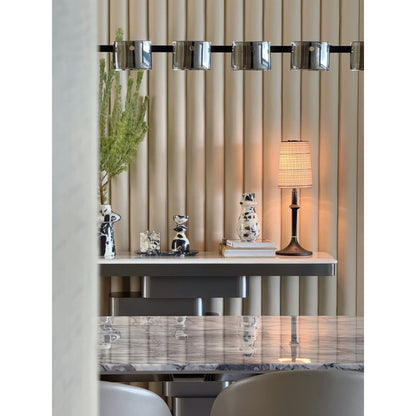 Tilia Black Table Lamp (Built-in Battery)