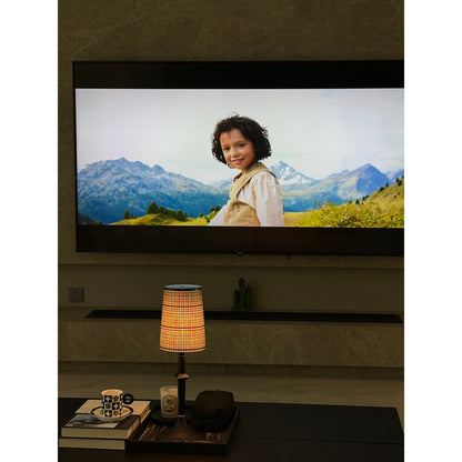 Tilia Black Table Lamp (Built-in Battery)