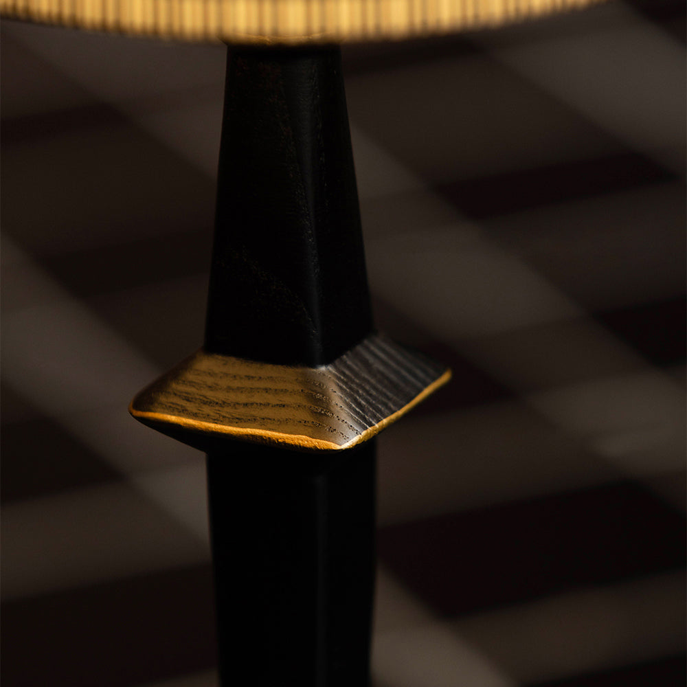 Tilia Black Table Lamp (Built-in Battery)