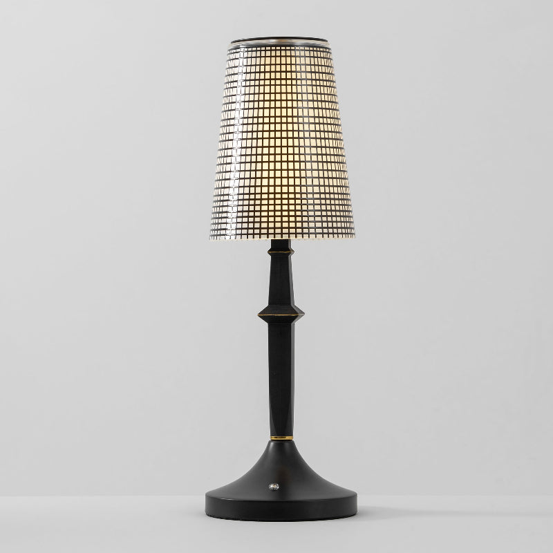Tilia Black Table Lamp (Built-in Battery)