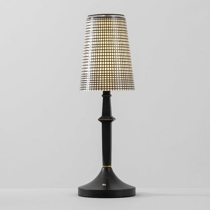 Tilia Black Table Lamp (Built-in Battery)