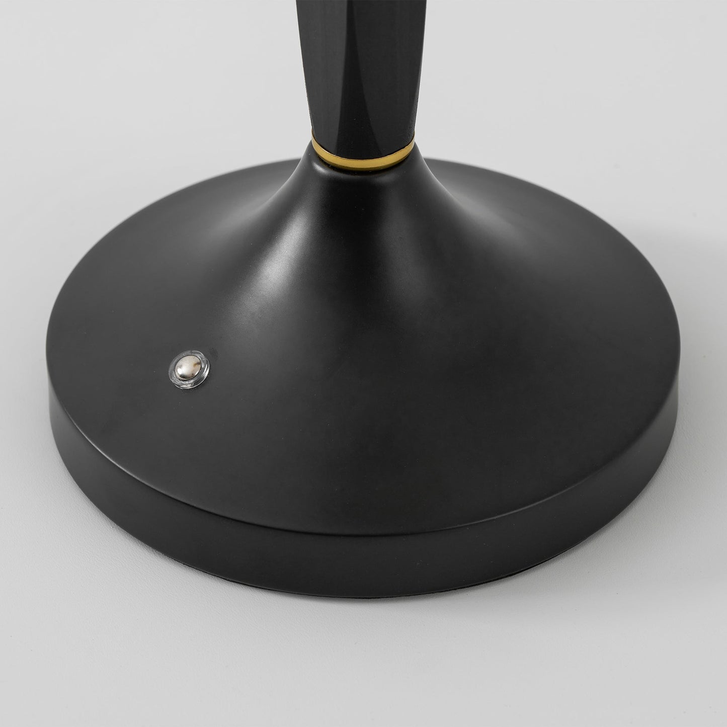 Tilia Black Table Lamp (Built-in Battery)