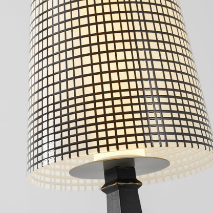 Tilia Black Table Lamp (Built-in Battery)