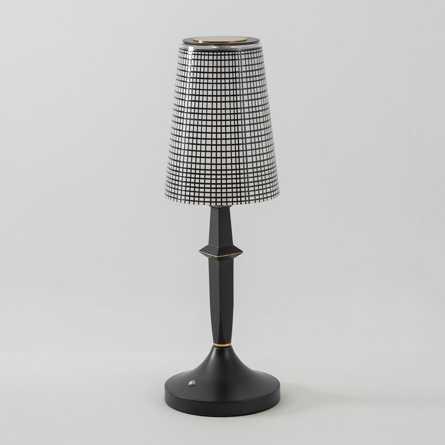 Tilia Black Table Lamp (Built-in Battery)