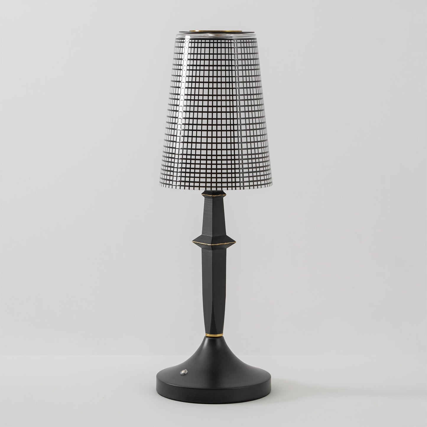 Tilia Black Table Lamp (Built-in Battery)
