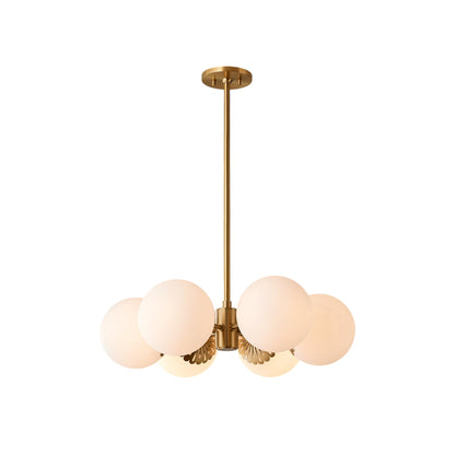 Hematite Globe Chandelier