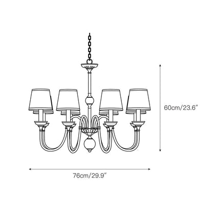 Halia Brass Chandelier
