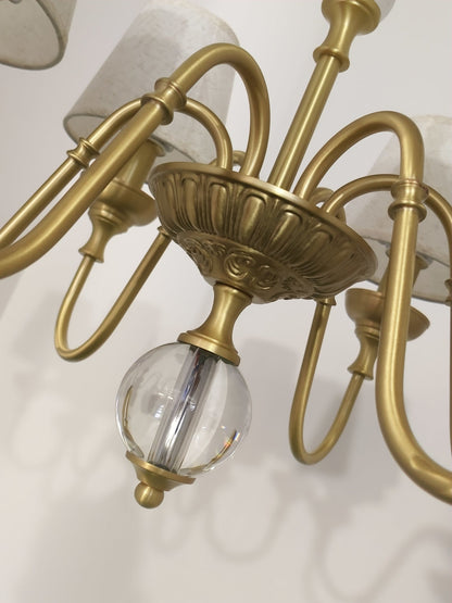 Halia Brass Chandelier