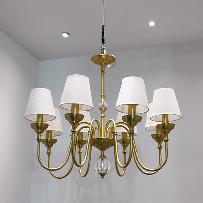 Halia Brass Chandelier