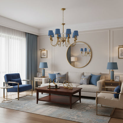 Halia Brass Chandelier
