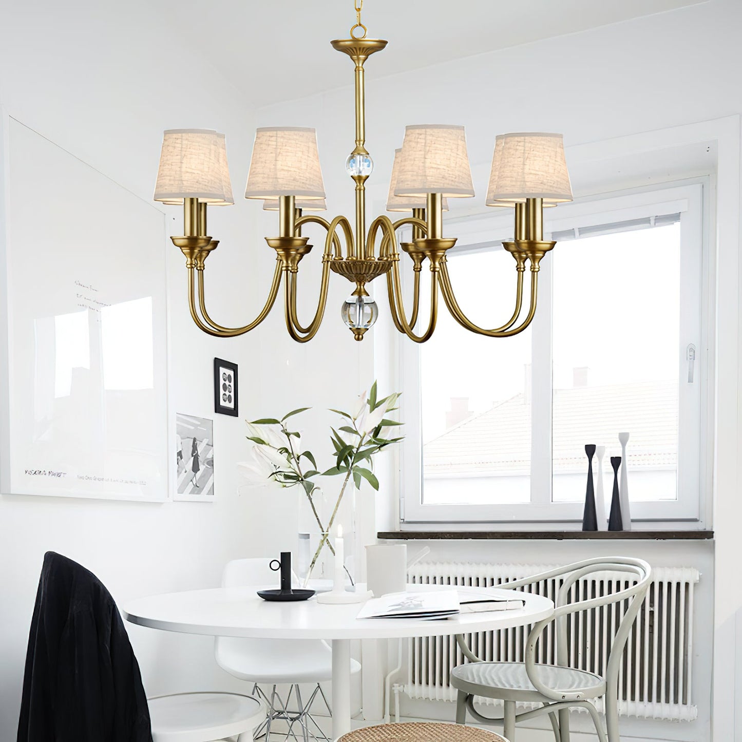 Halia Brass Chandelier