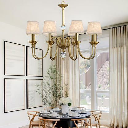 Halia Brass Chandelier