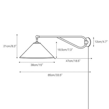 Kesine Plug-in Wall Lamp