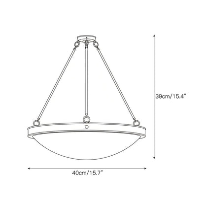 Amalfi Alabaster Ceiling Lamp