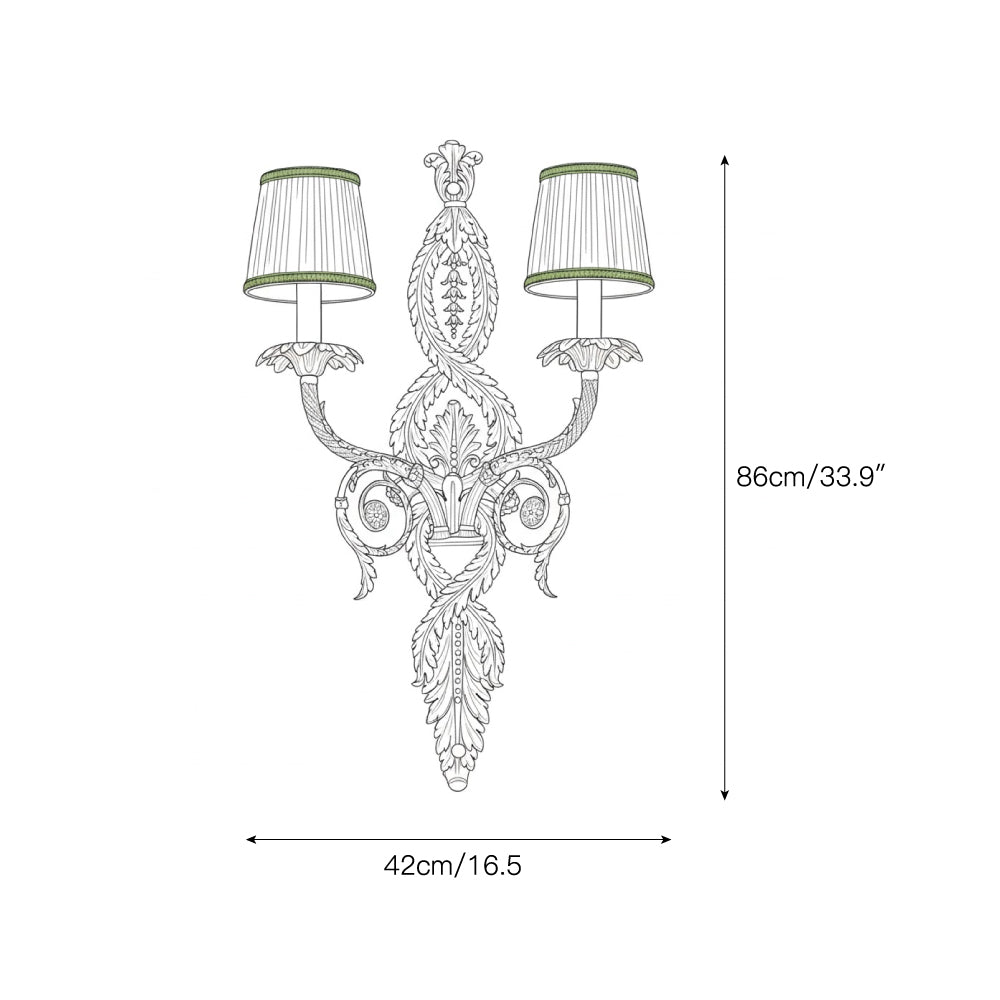 Lirara Brass Wall Lamp