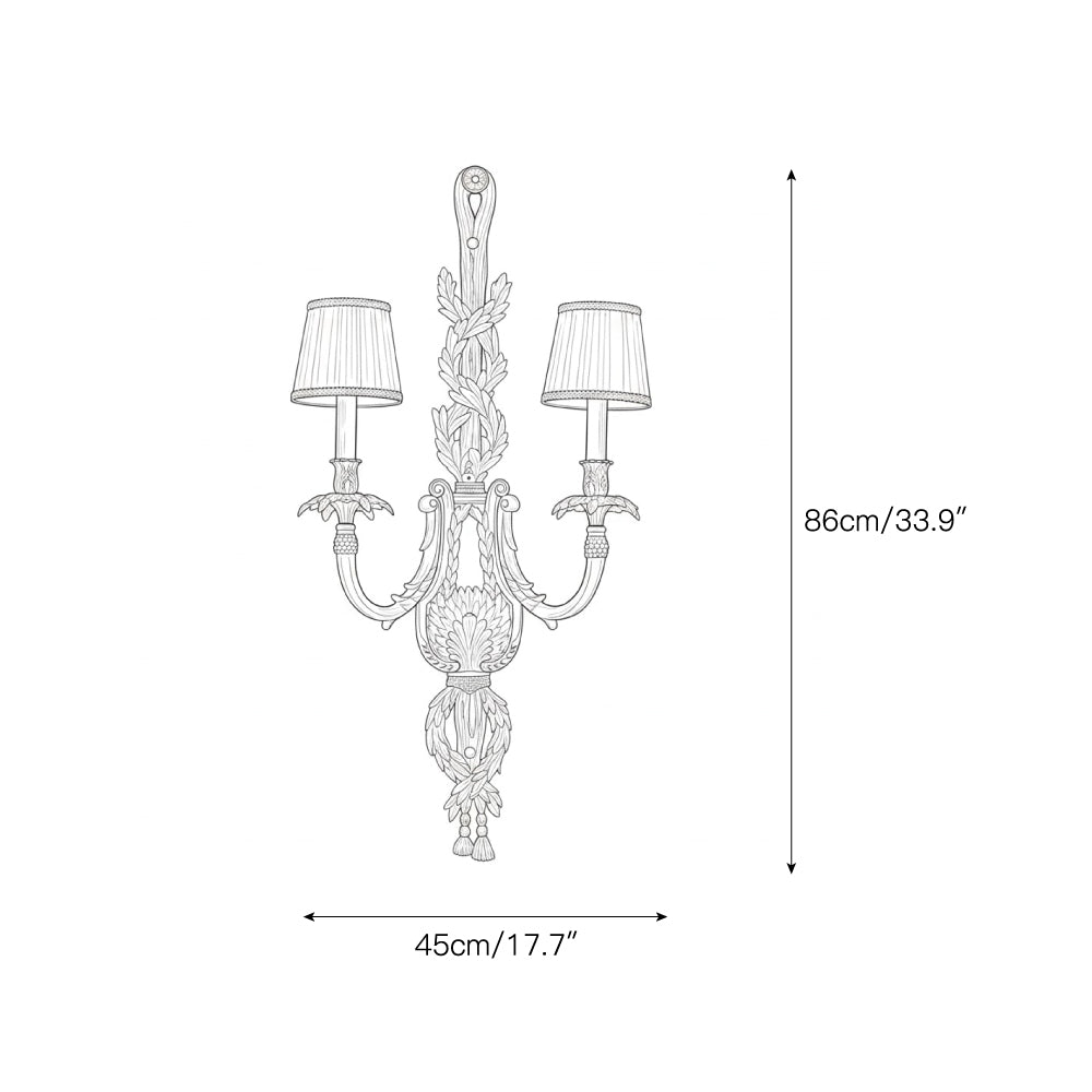 Lirara Brass Wall Lamp