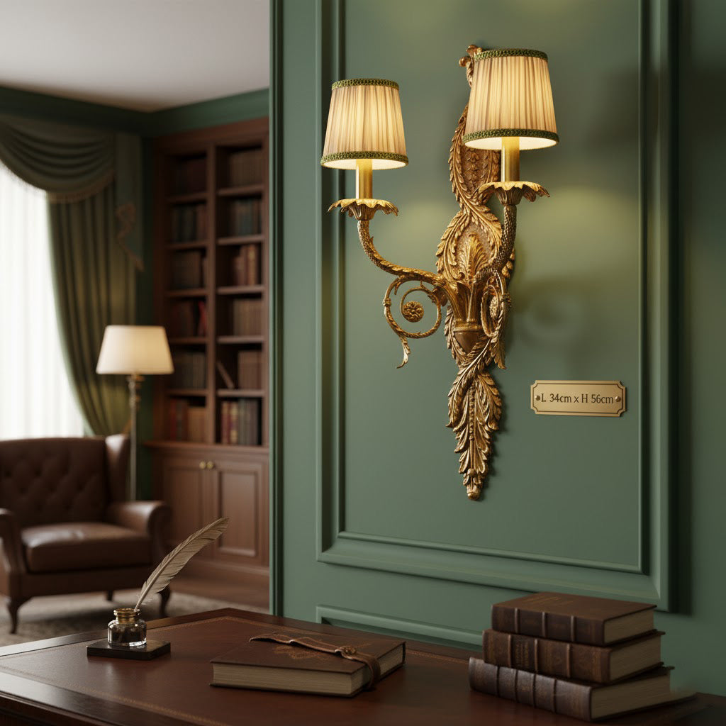 Lirara Brass Wall Lamp