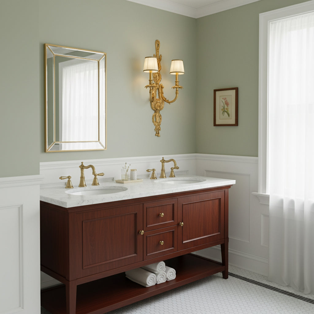 Lirara Brass Wall Lamp