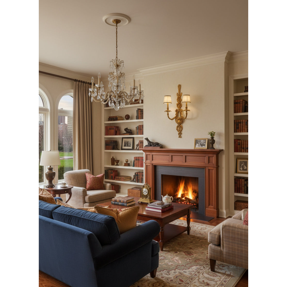 Lirara Brass Wall Lamp