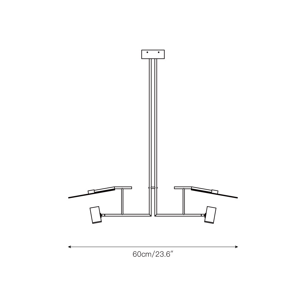 Vionine Linear Chandelier