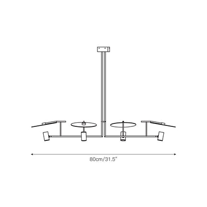 Vionine Linear Chandelier