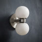 Zela Globe Alabaster Wall Lamp