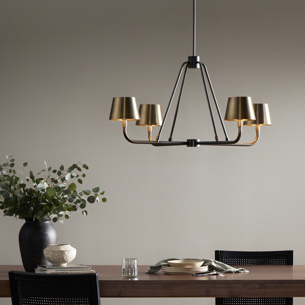 Falyn Brass Chandelier