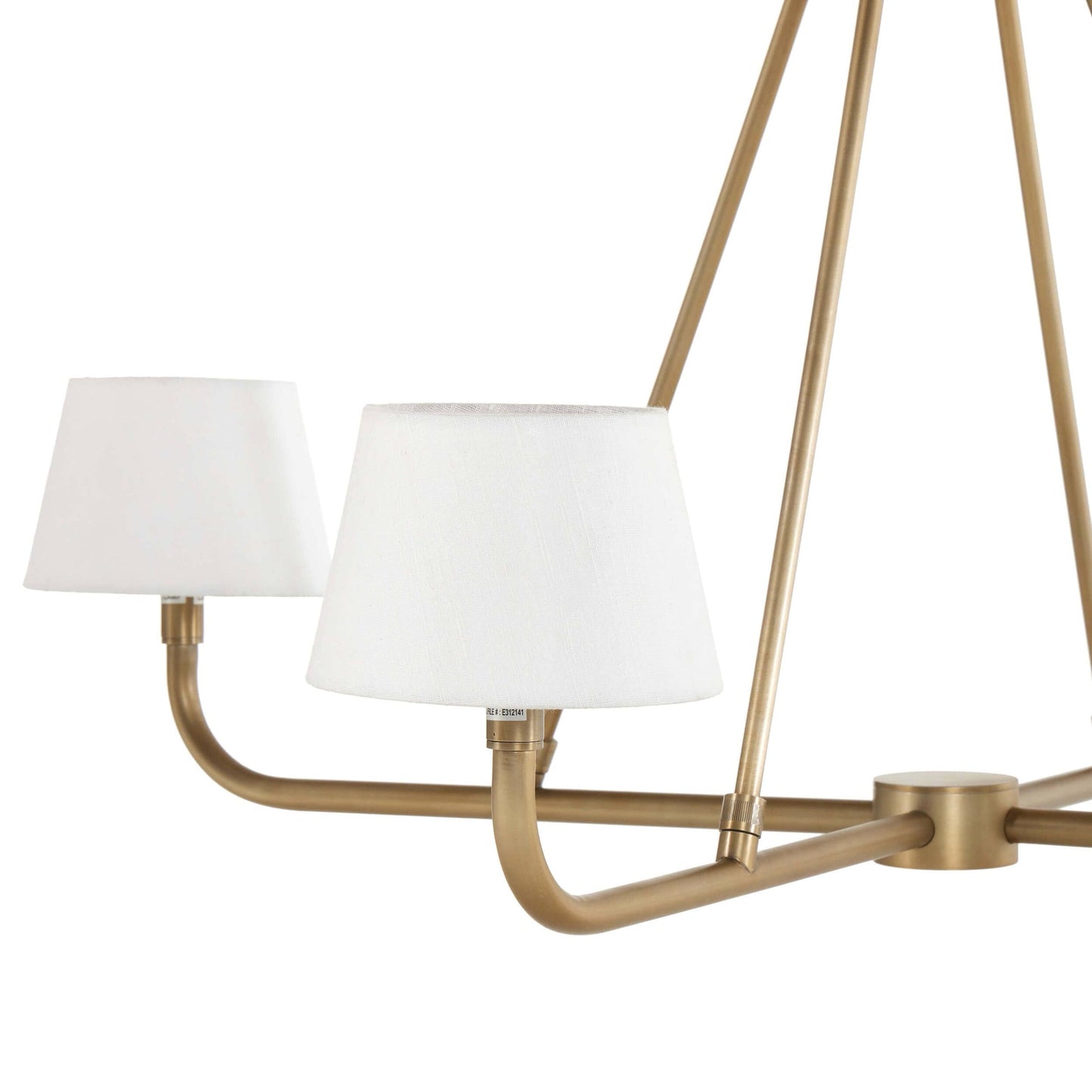 Falyn Brass Chandelier