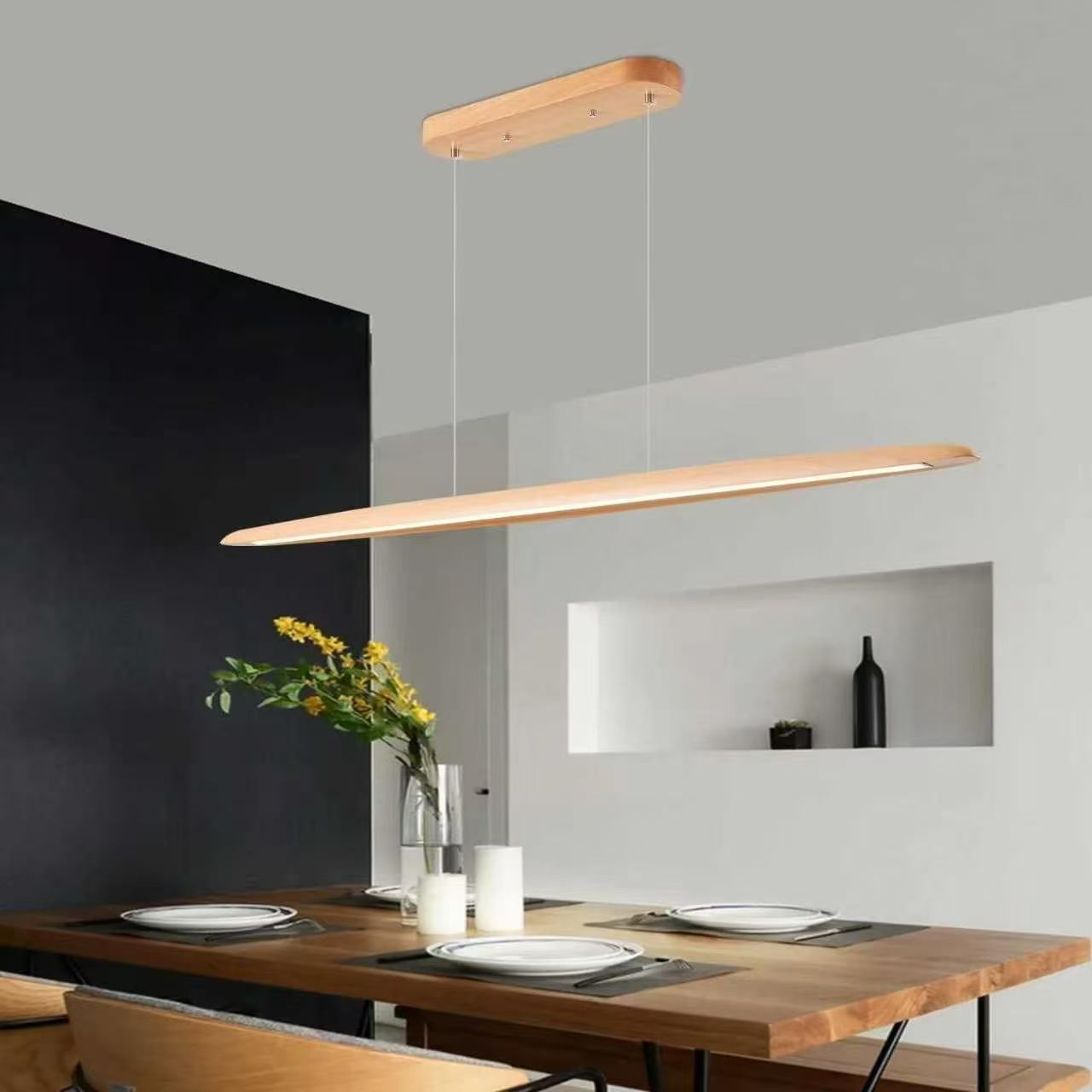 Mira Wood Pendant Lamp