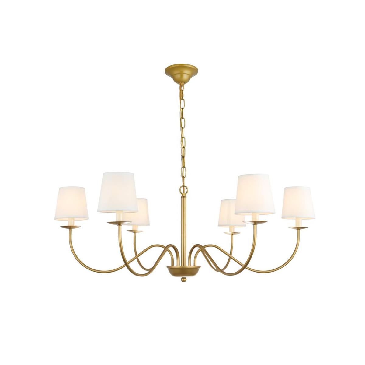 Miris Brass Chandelier