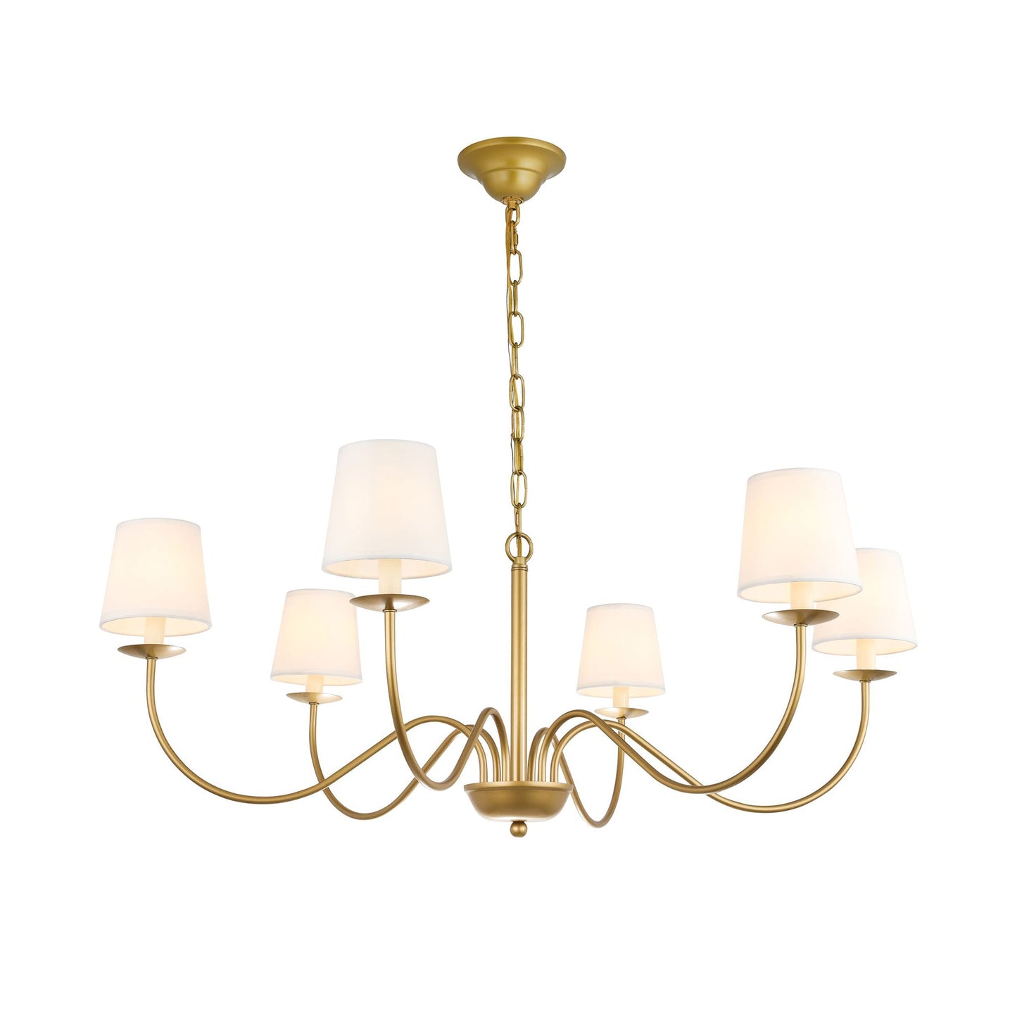 Miris Brass Chandelier