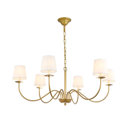 Miris Brass Chandelier