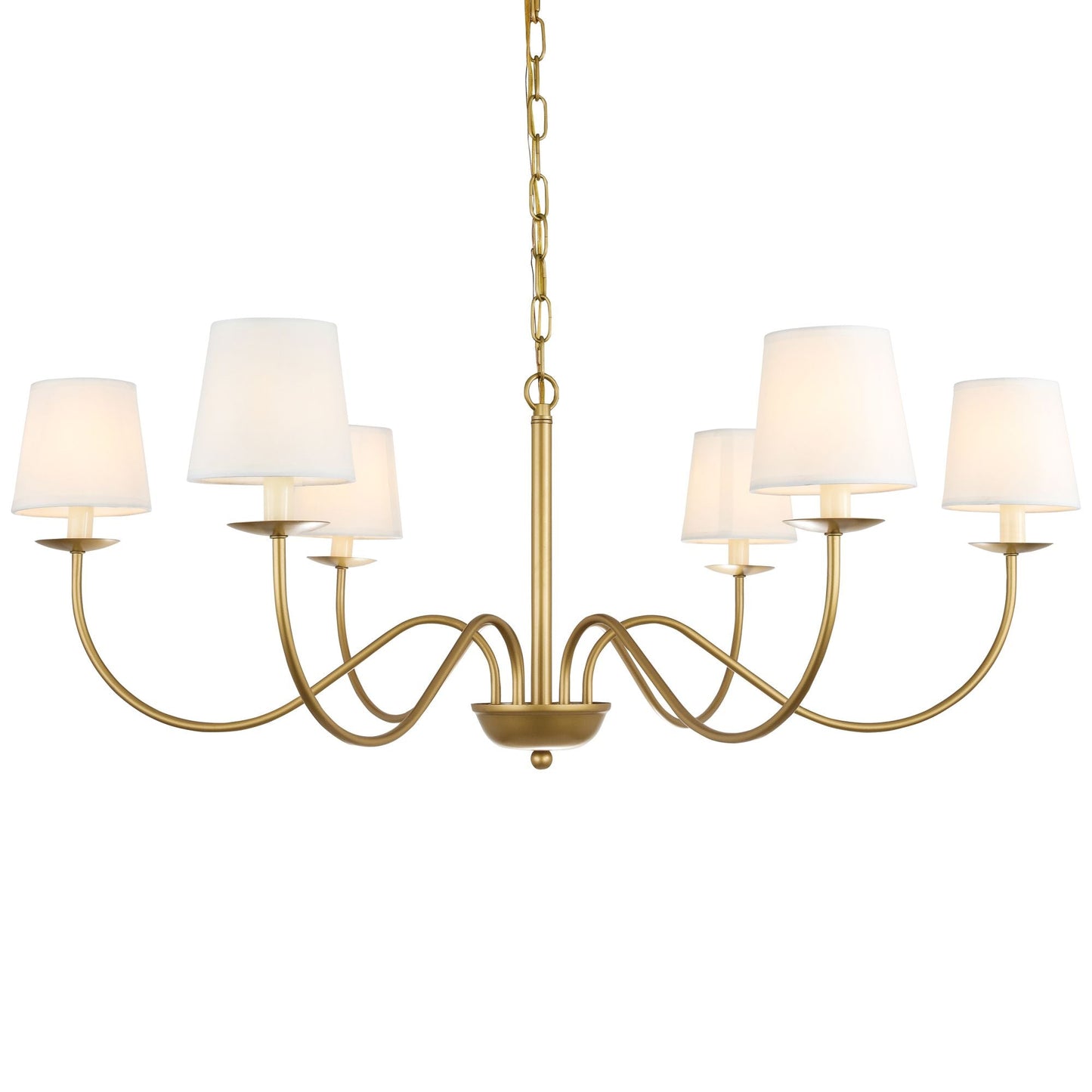 Miris Brass Chandelier