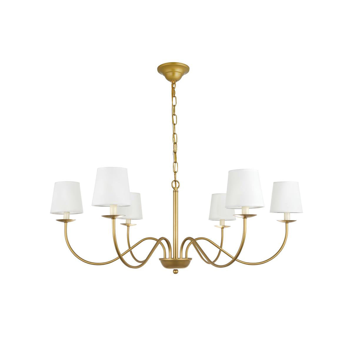 Miris Brass Chandelier