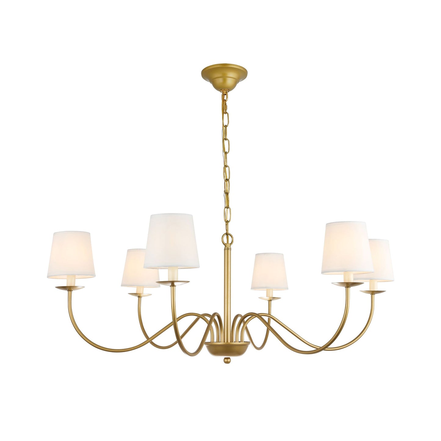 Miris Brass Chandelier