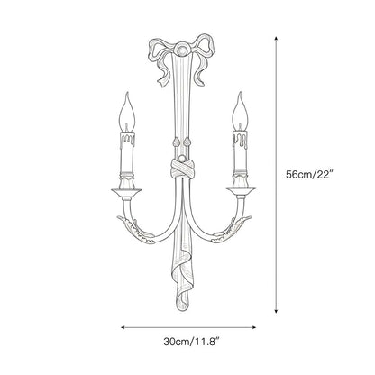 Veline Brass Wall Lamp