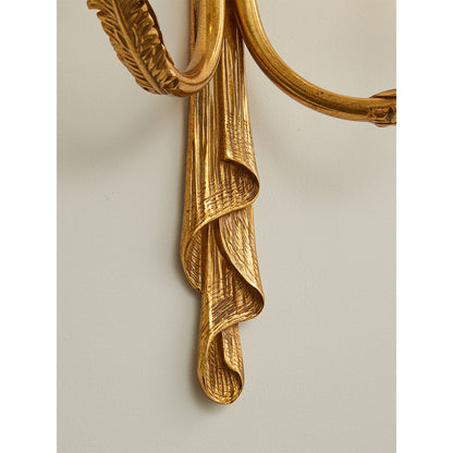 Veline Brass Wall Lamp